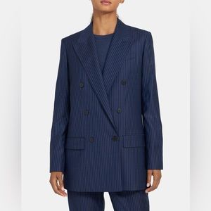 Theory Double Breasted Blazer
